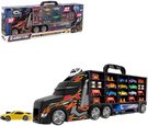 Teamsterz auto transportr s rampou kufk 2v1 set s 9 autky a doplky kov