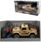 RC Auto Jeep vojensk na vyslaku 27MHz na baterie 2 barvy Svtlo