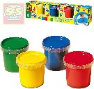 SES CREATIVE Baby moje první barvy prstové set 4 tuby 150ml smývatelné