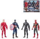 HASBRO Avengers Endgame akn figurky Mravel set 4ks Titan Hero Series