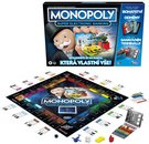 HASBRO Hra MONOPOLY Super elektronick bankovnictv na baterie CZ verze