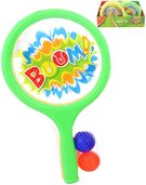 Plky barevn plastov set se 2 mky soft tenis v sce
