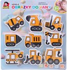 Vodolepky soft pnov dopravn prostedky set 9ks do vany do vody