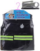 KARNEVAL Šaty policie s vestou a doplňky *KOSTÝM*