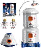 Stanice vesmrn hern set se 2 kosmonauty a doplky na baterie Svtlo Zvuk