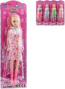 Panenka blondnka 26cm fashion mdn letn aty 4 druhy