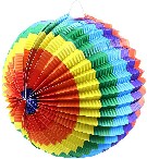 Lampin duhov koule 25cm kren papr na svku