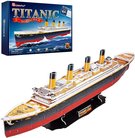 CubicFun Puzzle zaocensk parnk Titanic 3D skldaka 113 dlk v krabici