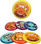 Házecí disk frisbee plastový talíř létající s obrázkem zvířátko 6 druhů