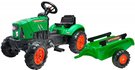FALK Set baby traktor Super Charger lapac Zelen voztko s valnkem