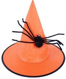 KARNEVAL Klobouk čarodějnický s pavoukem *KARNEVALOVÝ DOPLNĚK*