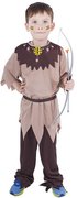 KARNEVAL Šaty Indián s páskem vel. M (116-128 cm) 6-8 let E-obal *KOSTÝM*