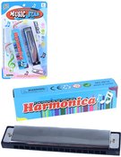 Harmonika foukac kovov 13cm set s paprovou krabikou *HUDEBN NSTROJE*