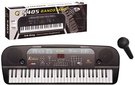 Pianko elektronick 54 klves keyboard dtsk set s mikrofonem na baterie