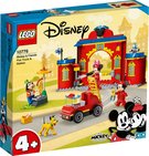 LEGO DISNEY Hasisk stanice a auto Mickeyho a ptel 10776 STAVEBNICE