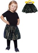 KARNEVAL Sukně TUTU s hvězdičkami čarodějnická (3-7 let) *KOSTÝM*