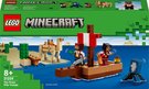 LEGO MINECRAFT Plavba na pirátské lodi 21259 STAVEBNICE