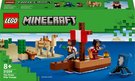 LEGO MINECRAFT Plavba na pirtsk lodi 21259 STAVEBNICE