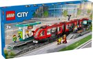 LEGO CITY Tramvaj a zastávka v centru města 60423 STAVEBNICE