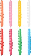 GEMAR Balnek party dlouh spirla pastelov barvy 8/25cm housenka 8 barev AS1