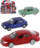 WELLY Auto model koda 7cm voln chod 1:60 rzn druhy v krabice