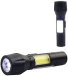 Baterka mini ern pracovn svtilna na dobjec baterii USB 2v1 Svtlo