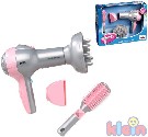 KLEIN Dětský fén Na baterie Set S hřebínkem BRAUN
