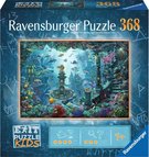 RAVENSBURGER Hra nikov Exit Kids puzzle Potopen Atlantida 368 dlk 2v1