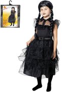 KARNEVAL aty Tajemn dvka vel. M (117-128cm) 6-8 let *KOSTM*