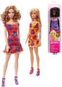 MATTEL BRB Panenka Barbie Trendy obleek kvtinami 4 druhy