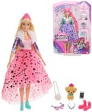MATTEL BRB Barbie Princess Adventure set panenka princezna s doplky