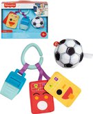 FISHER PRICE Baby set píšťálka s míčem a trestnými kartami pro malé fotbalisty