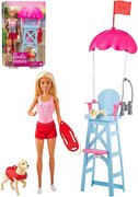 MATTEL BRB Panenka Barbie plavčice herní set s doplňky v krabici