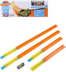 MATTEL HOT WHEELS Track Builder balení drah set 10ks s autíčkem