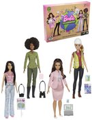MATTEL BRB Povoln Ekologie je budoucnost set 4 panenky Barbie s doplky