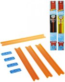 MATTEL HOT WHEELS Track Builder Drha pro autka rovn 90cm 3 barvy