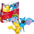 Pokmon Megablok set 2x Pokball Pikachu + Zubat stavebnice 40 dlk