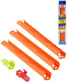 MATTEL HOT WHEELS Track Creator sada 3 rovnch trat Speedy Snap