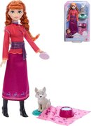 MATTEL Panenka Anna Ledov Krlovstv (Frozen) set s vletem a doplky
