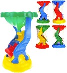 Mlnek baby plastov na psek 25cm 4 barvy v sce