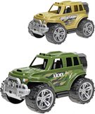 Auto SUV vojensk 35cm army dp velk kola 2 druhy plast