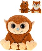 PLYŠ Zvířátko safari sedící vonící 18-19cm karamel 3 druhy *PLYŠOVÉ HRAČKY*
