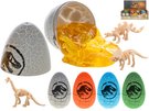 Dinosau vejce se slizem Jursk Svt s kostrou dinosaura s pekvapenm 4 druhy
