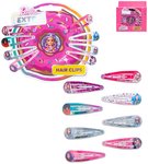 Sponky dtsk do vlas Barbie set 8ks kadenick doplky kov