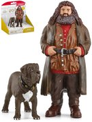 SCHLEICH Harry Potter set figurka poloobr Rubeus Hagrid + pes Tesk plast