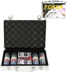 HRA Poker Deluxe 200 eton plechov kufk *SPOLEENSK HRY*