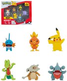 Pokémon akční figurky Battle Ready set 6ks plast v krabici