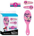 Set esac Disney Minnie Mouse heben se sponkami a gumikami do vlas