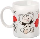 NICI Hrneek dtsk krlek Love 350ml porcelnov