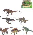 Dinosaurus 20-25cm plastová figurka ještěr 6 druhů